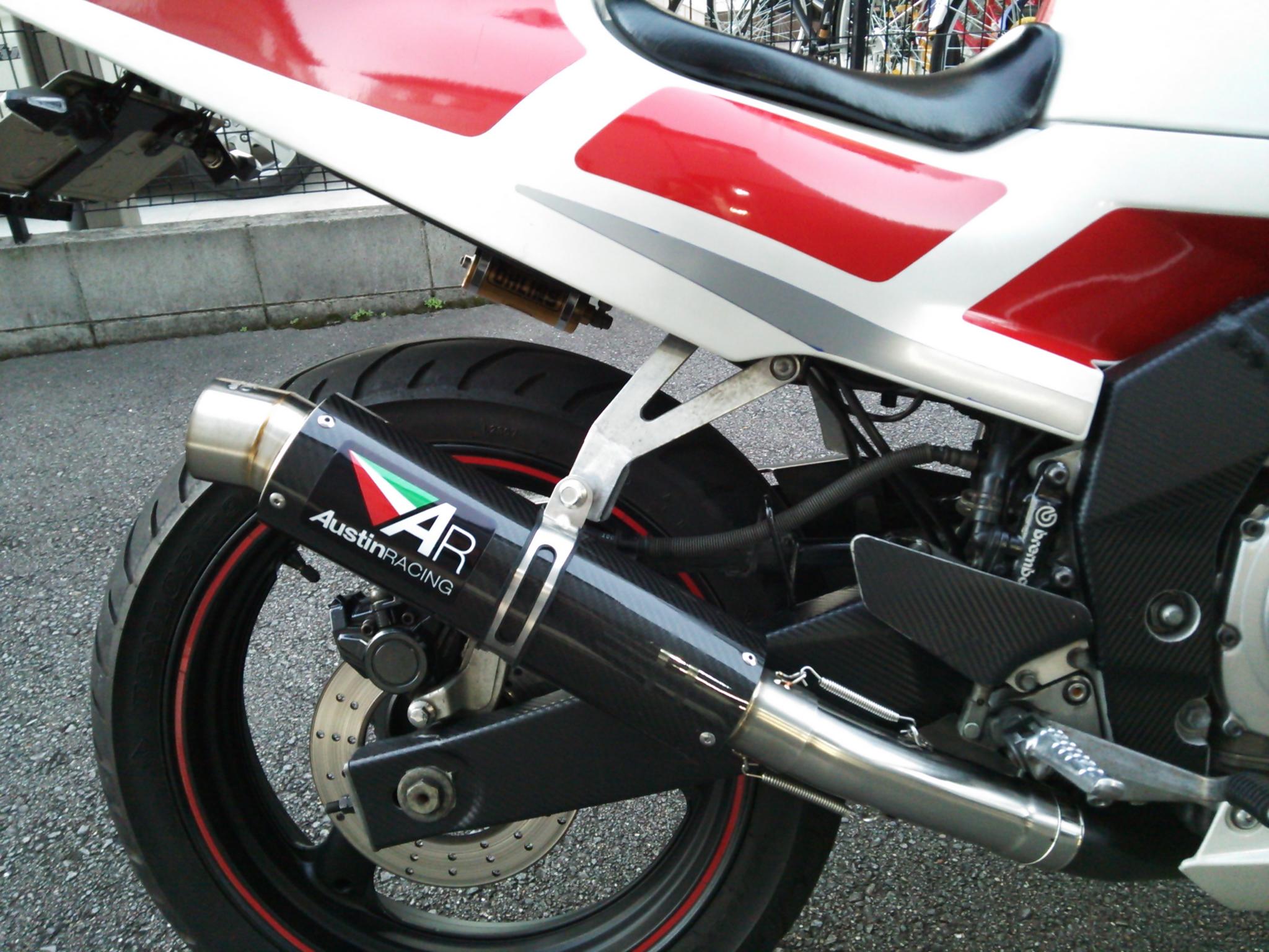 FZR250R LCIスリップオンマフラー交換 - PUSH!PUSH!PUSH!.net